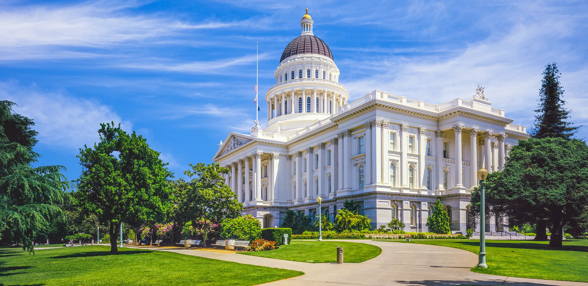 The California state capitol.