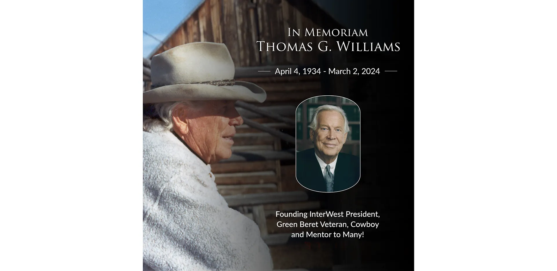 In Memoriam Thomas G. Williams