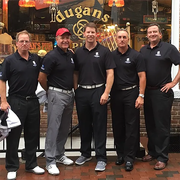 A group of InterWest brokers who participated in the Chubb Charity Challenge.