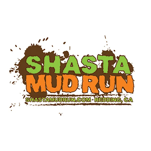 The logo for Shasta Mud Run.