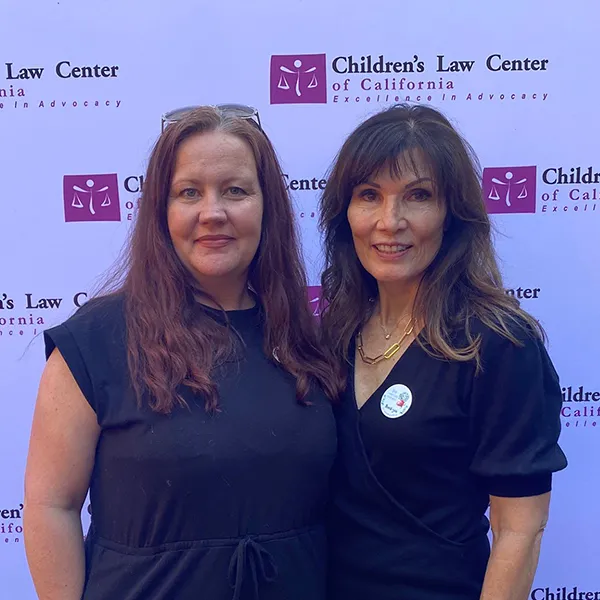 Two InterWest team members attending at the kick off fundraiser for the Big Day of Giving.