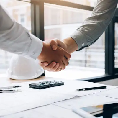 shake hands