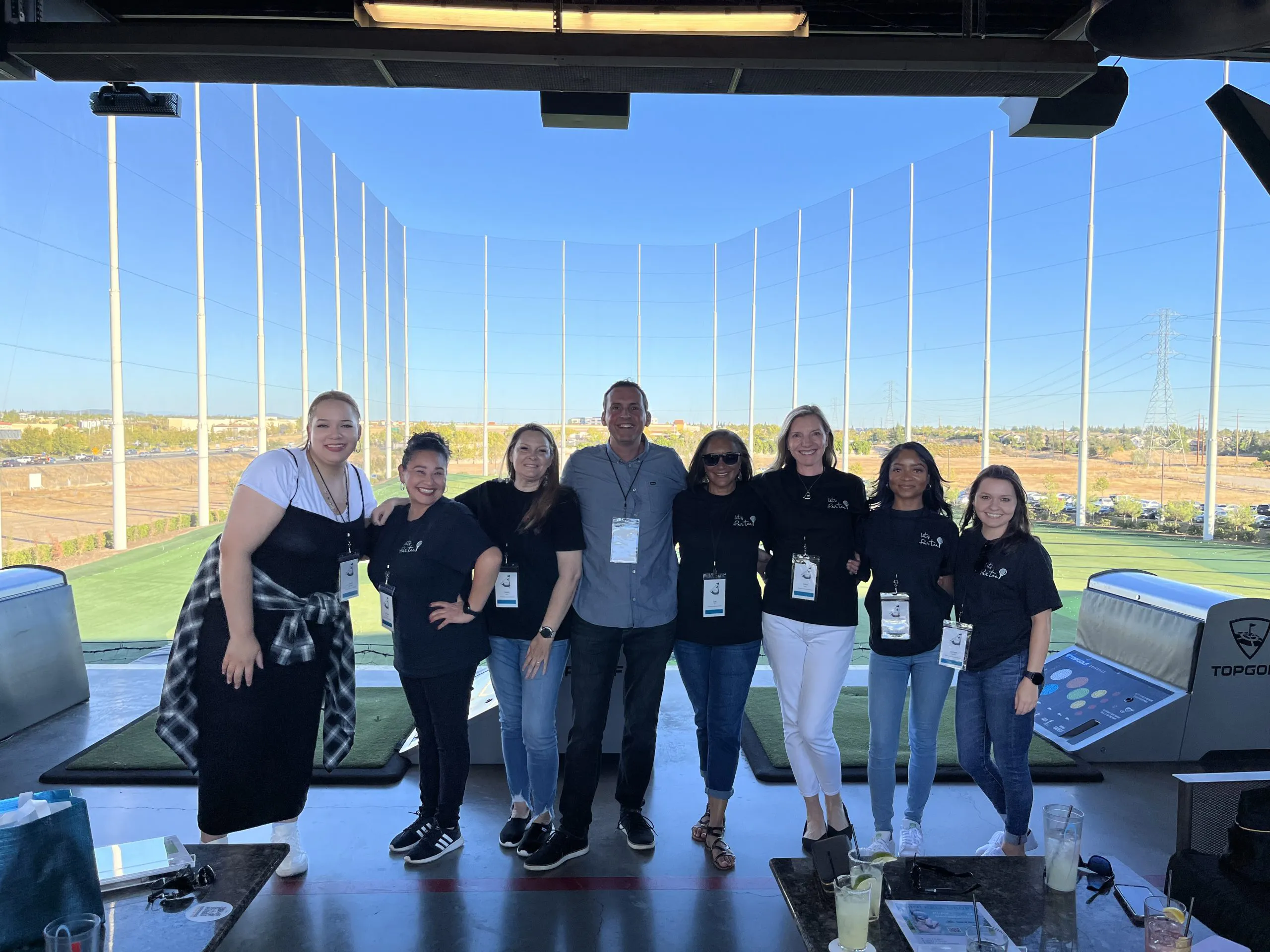 Junior Achievement Top Golf – HR Team with Paul