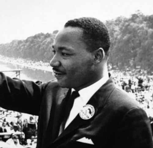 MLK Jr. at the Lincoln Memorial