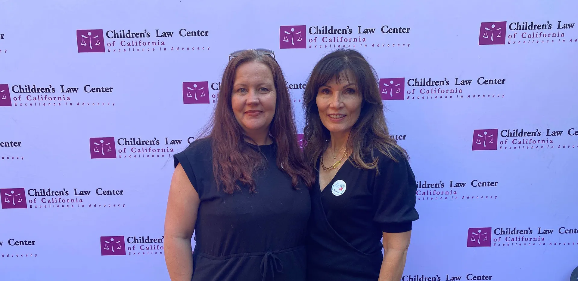 Two InterWest team members attending at the kick off fundraiser for the Big Day of Giving.