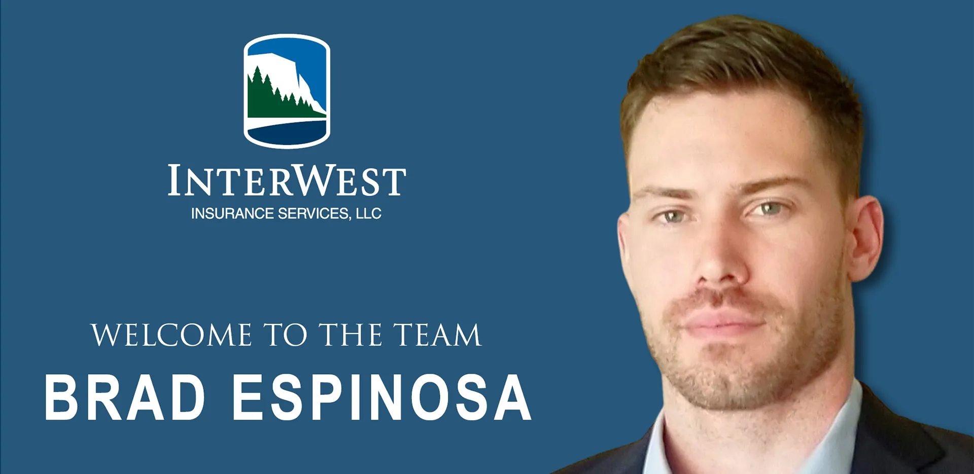 Welcome to the team Brad Espinosa.