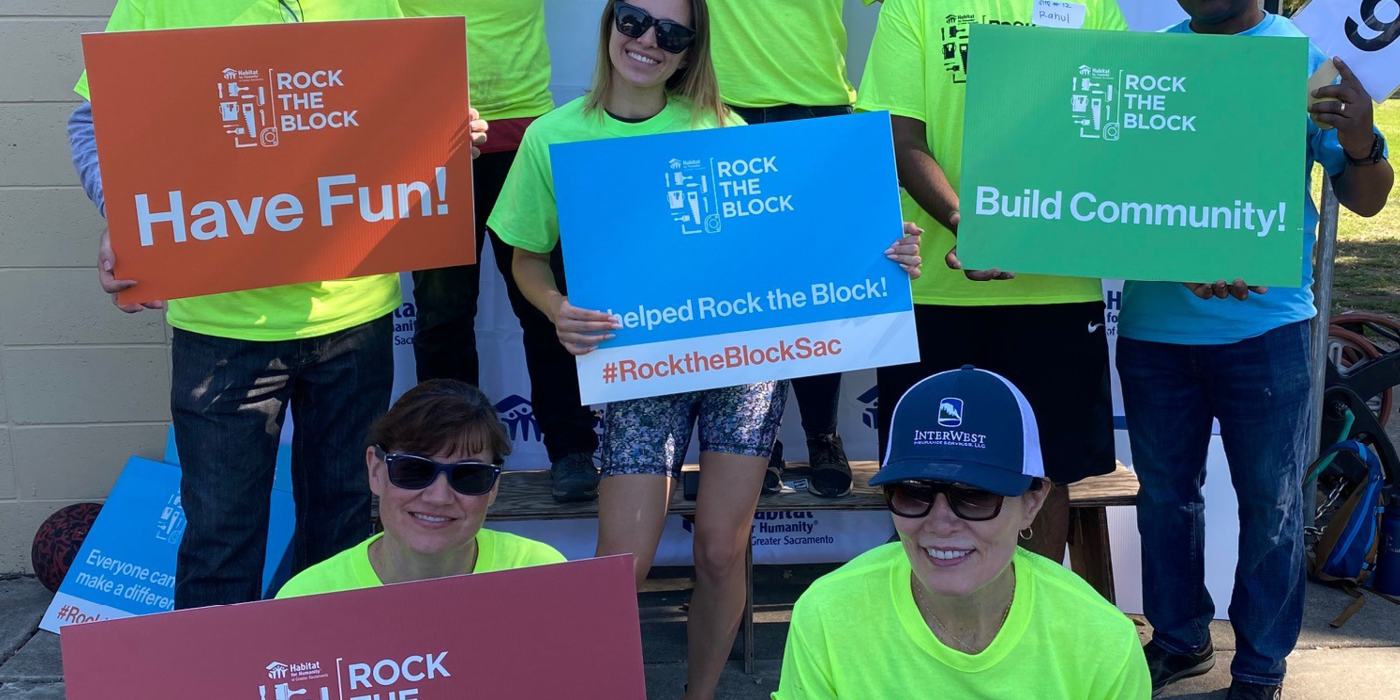 InterWest Rocks the Block - Habitat of Humanity of Greater Sacramento