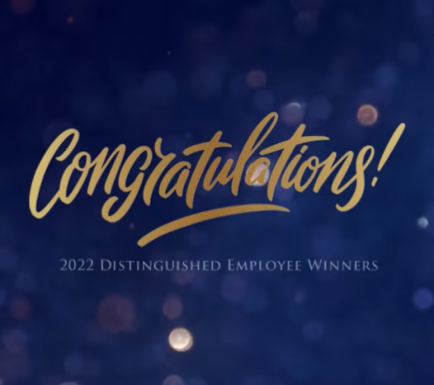 2022 Distinguished Employee Winners