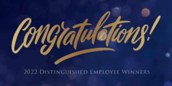 2022 Distinguished Employee Winners