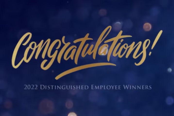 2022 Distinguished Employee Winners