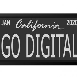 digital license plate